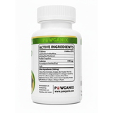 Pawganix supplement bottle with label on a white background