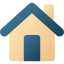 Illustration of a house icon