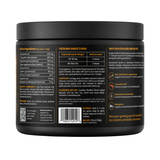 Back label of Pawganix MoveGuard Growth showing active ingredients per chew including Glucosamine, Chondroitin, and Green-Lipped Mussel, along with daily feeding directions based on adult dog weight.