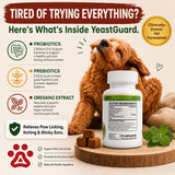 Happy healthy dog after YeastGuard yeast support