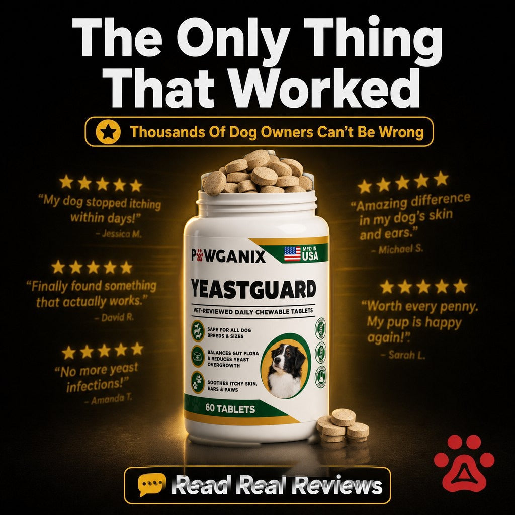 The only thing that worked: five star reviews, bottle open with chewable tablets